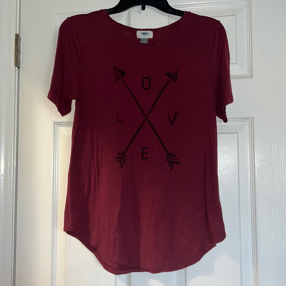 Old Navy “Love” tunic tee